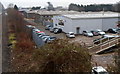 ST2996 : Industrial units viewed from Station Road, Pontnewydd, Cwmbran by Jaggery
