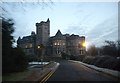 Dusk at Airthrey Castle