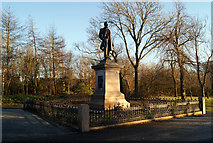 NS6068 : James Reid Memorial, Springburn Park by Thomas Nugent