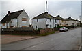 Houses earmarked for demolition on the east side of Tufthorn Avenue, Coleford