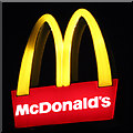 TQ3303 : McDonald's sign by Oast House Archive