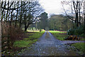 The road into the Knowsley Estate from Croxteth Lodge