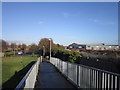 The footbridge from Hessle Road to Hawthorn Avenue