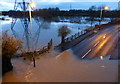 Flooding along Braunstone Lane East