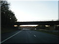 M48 approaching the A48 overbridge