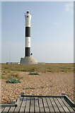 TR0916 : Dungeness, the end of the boardwalk by Stuart Logan