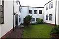 Courtyard in Crabwall Manor Hotel