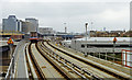 Towards City of London from Blackwall DLR station, 1994