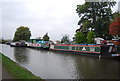 Narrowboats at Ponders End