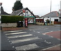 Zebra crossing to Sully Post Office