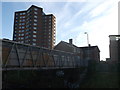 Footbridge near Park Road, Upton Park