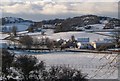 Hardhills and Cullinaw Farm, Buittle, Castle Douglas, from Little Knox Cottage