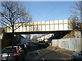 Railway bridge over Lorne Road, Forest Gate 