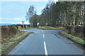 Road junction near Wolfhill