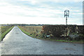 Farm road to West Whitefield Farm