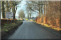 Road junction near Kettins