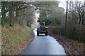 Welsh farmer between fields