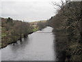 NY8683 : River Rede from Rede Bridge by Les Hull