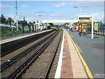 SJ3697 : Aintree railway station, Merseyside by Nigel Thompson