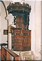 St Giles, Cheddington - Pulpit