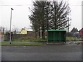 Bus shelter at Fox Park