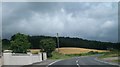 Farmland and forestry at Ballynakill on the A46