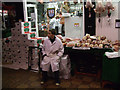 SP5106 : Butcher's boy, Covered Market, Oxford by Vieve Forward