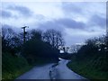 Passing place on the road to Puncheston