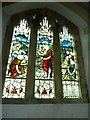SY8280 : Holy Trinity, West Lulworth: stained glass window (D) by Basher Eyre