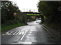 Railway bridge, Station Road, Rushton