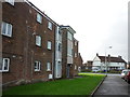 Three-storey flats on Queens Road, Beverley