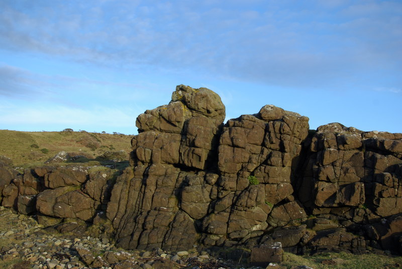 Igneous Dyke At Cleiteadh © Leslie Barrie Geograph Britain And Ireland