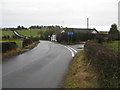 Road Junction on Peel Road South West of Thorntonhall