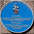 Shire Hall blue plaque, Llandeilo