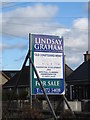 For Sale sign on the site of the former Coastguard Station at Annalong