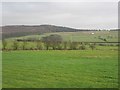 Grass fields above Calder Vale