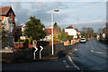 Station Road with War Memorial