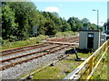 Points lever, Llandeilo railway station