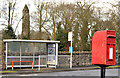 J1587 : Letter box, Antrim by Albert Bridge