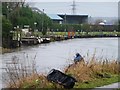 Angler on the bank of the Old River Ancholme