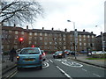 Giffin Street at the junction of Deptford Church Street