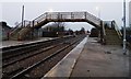 TA0006 : The footbridge at Brigg station by Christine Johnstone