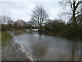 TL1498 : Flooding in Ferry Meadows Country Park, Peterborough by Richard Humphrey