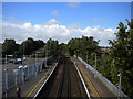 North end of the platforms, Broadstairs station