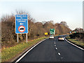 Eastbound A35 near Upton Cross