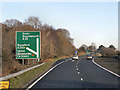 Eastbound A35 Junction with A350