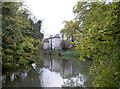 Shady location overlooking river