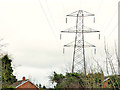 Pylon and power lines, Newtownbreda, Belfast