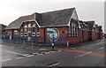 Corner view of Barry Island Primary School and Nursery