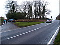 Road junction on Waddesdon Hill